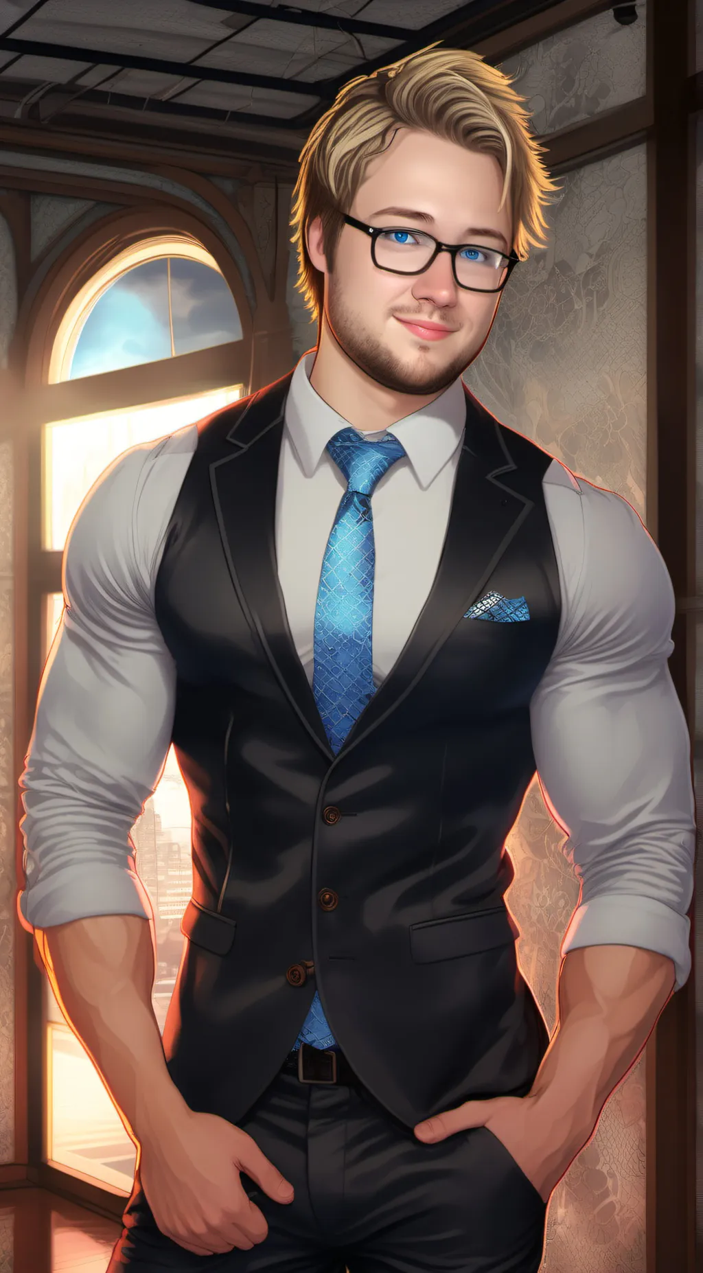 ai character: Trevor Grant background