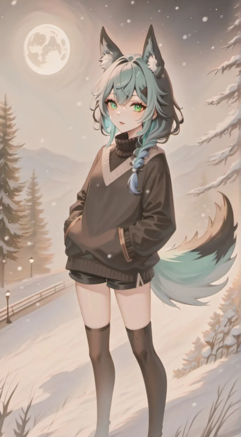 ai character: BlueBay background