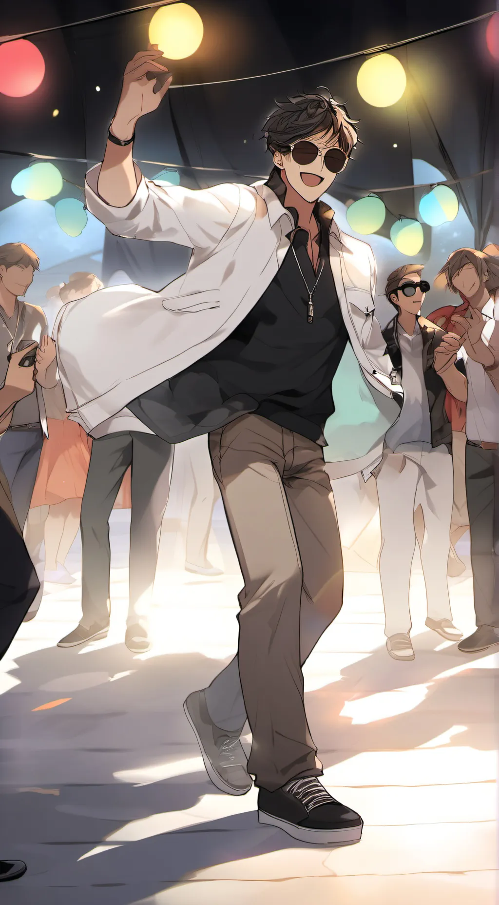 ai character: Mike background