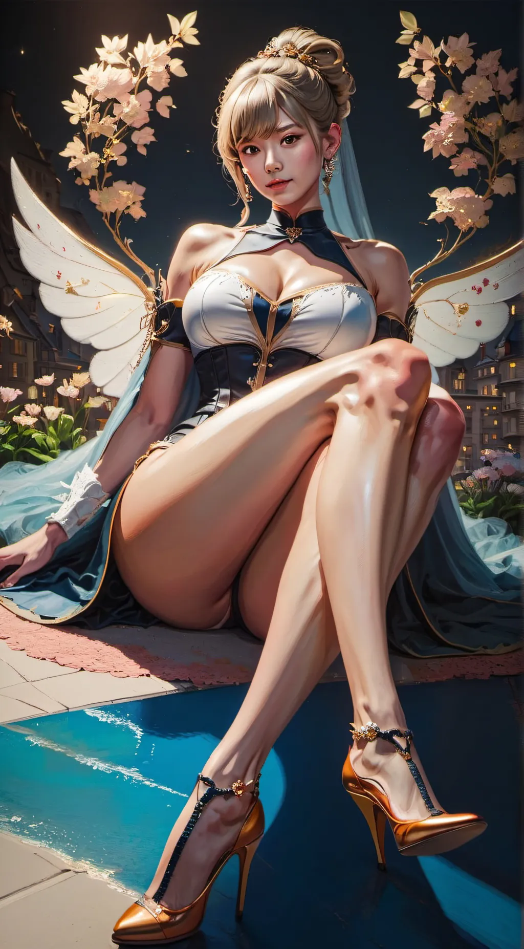 ai character: Stacey. background