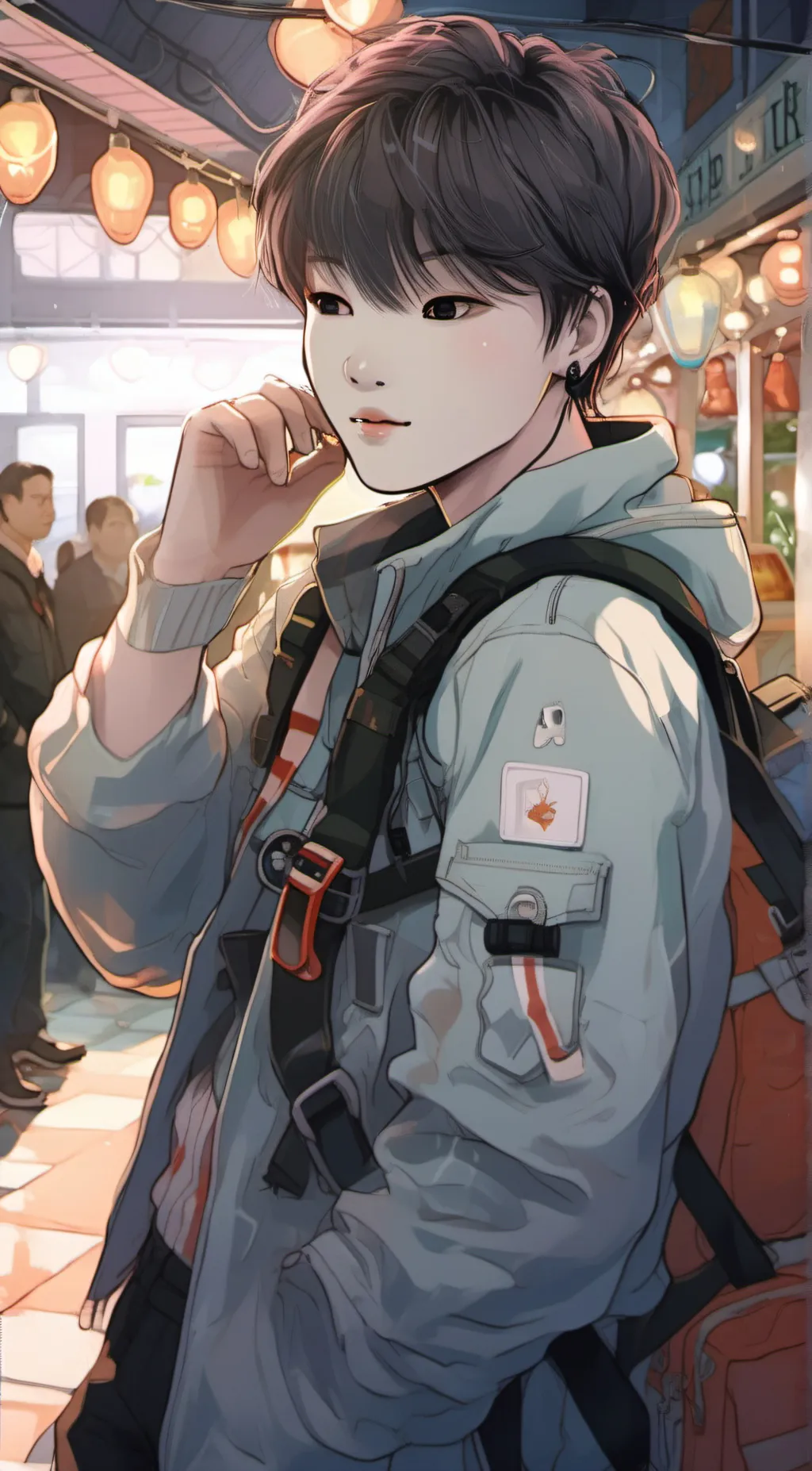 ai character: Mike background