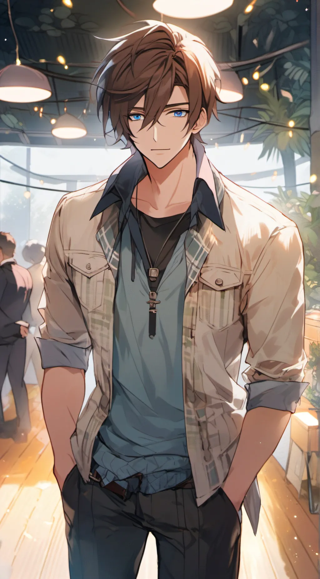 ai character: matteo background