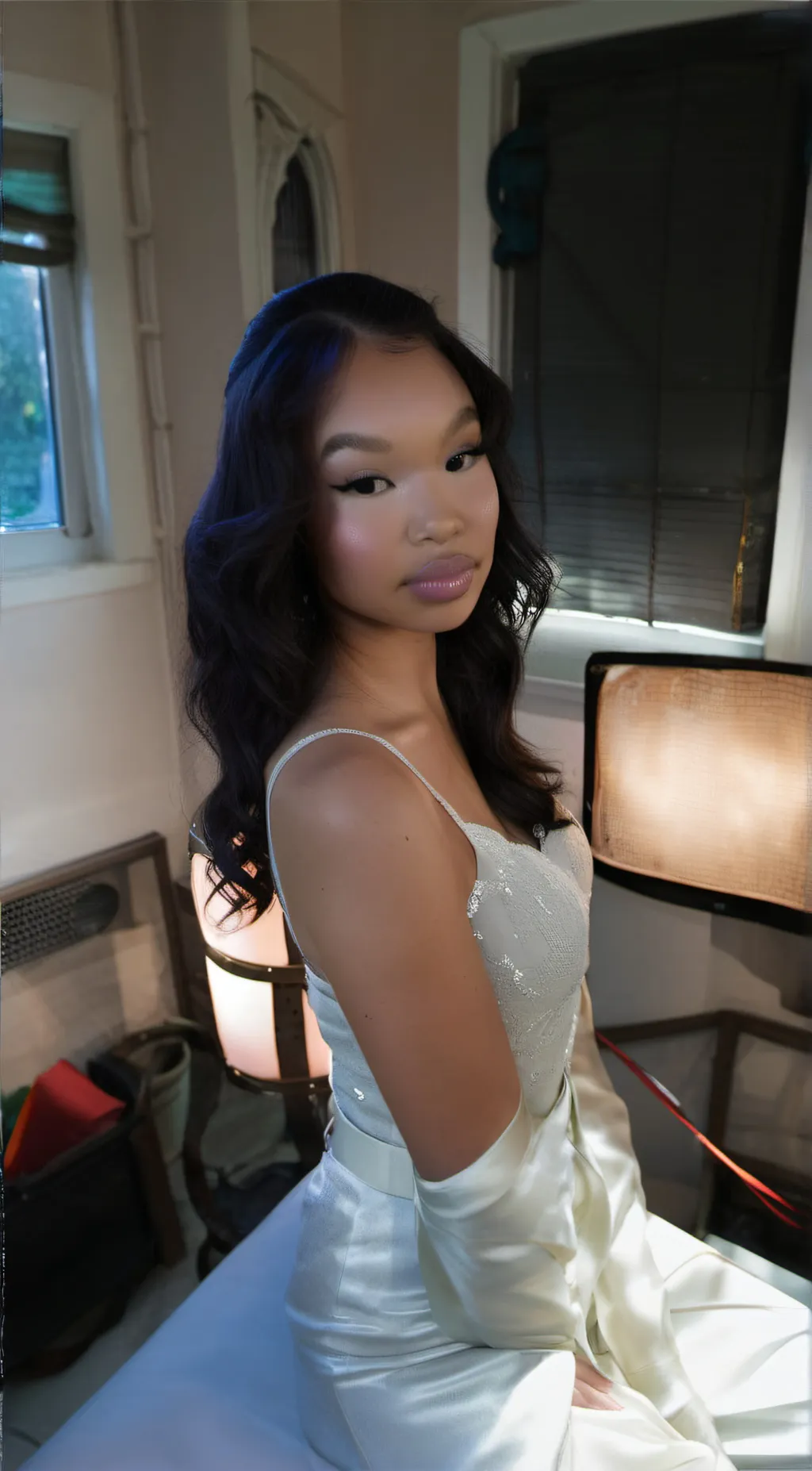 ai character: Evelyn background