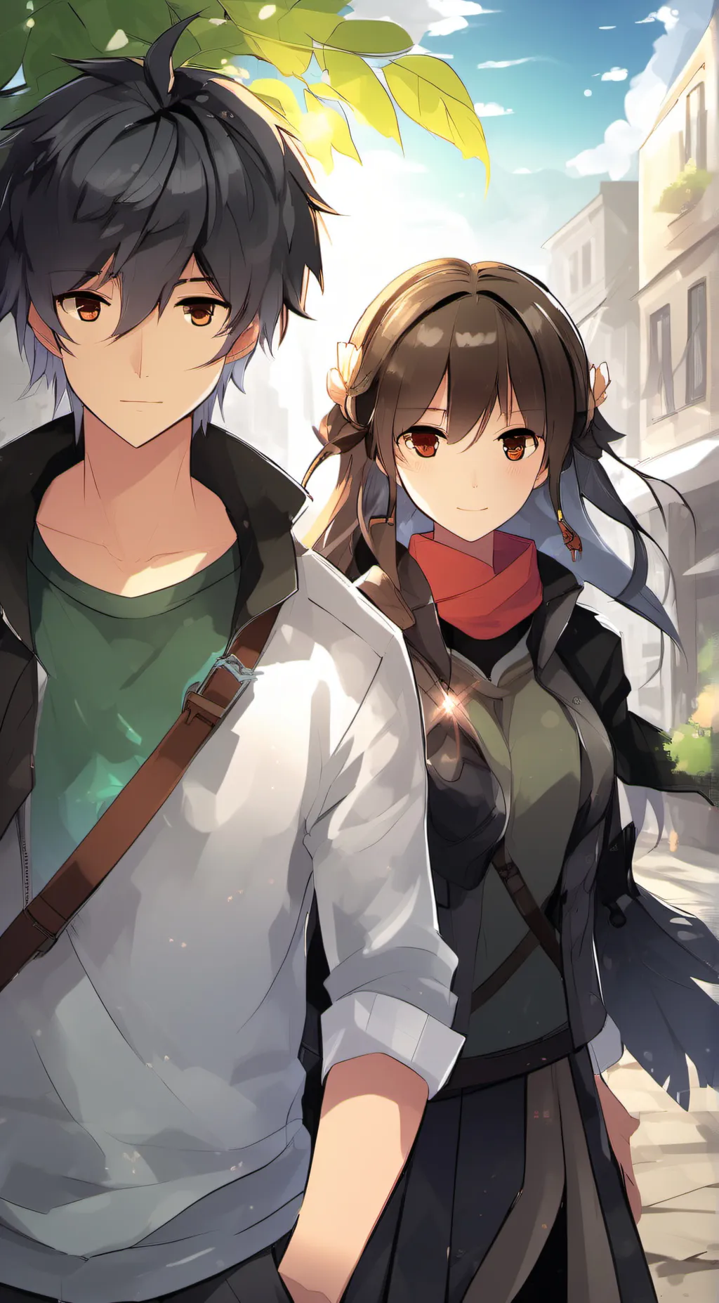 ai character: jake and alex background