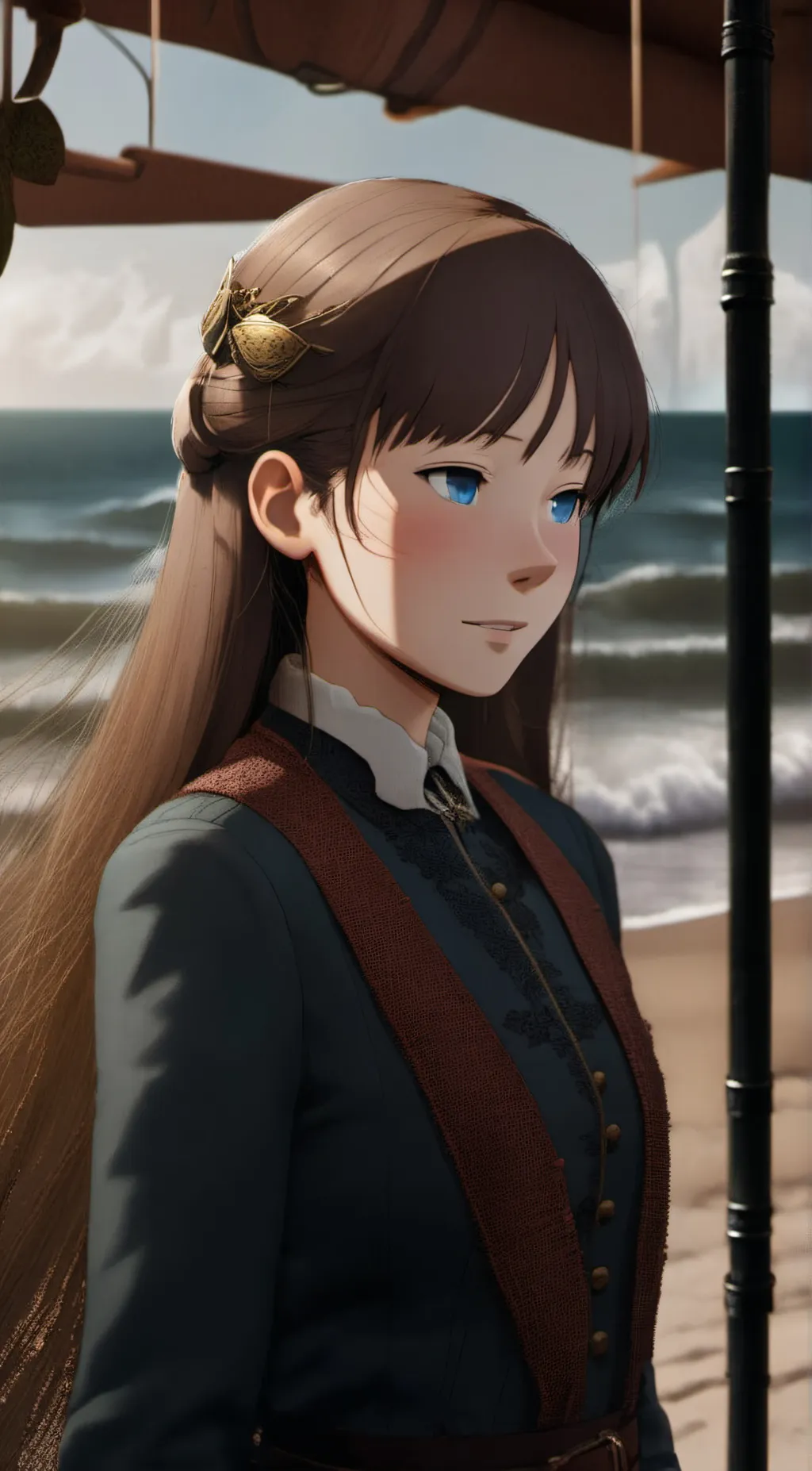 ai character: Melody background