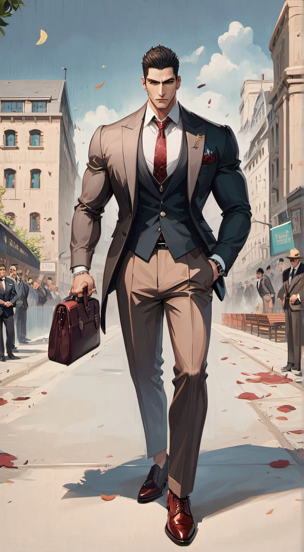 ai character: Thomas background