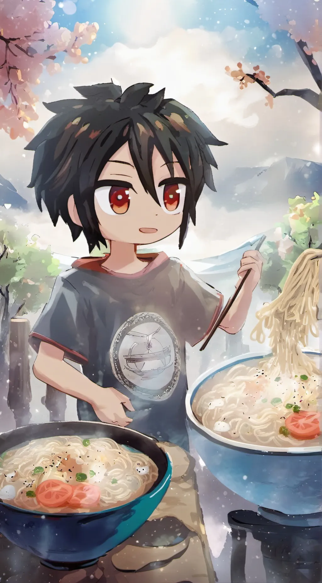 ai character: adam background