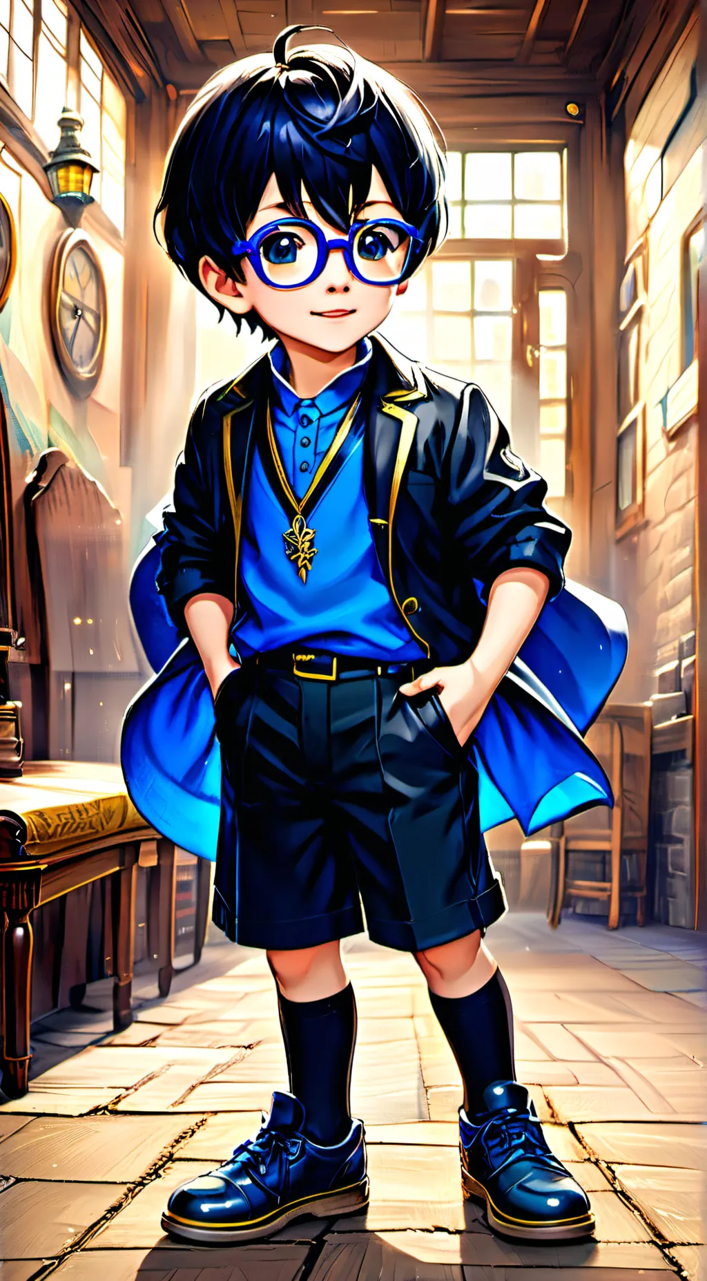 ai character: Logan background