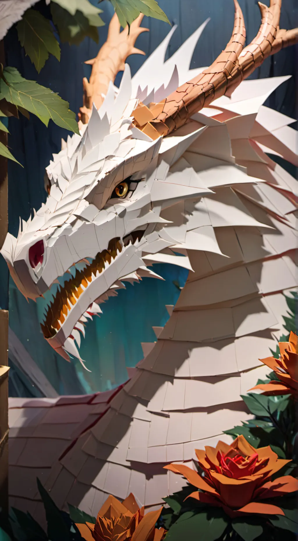 ai character: angel background