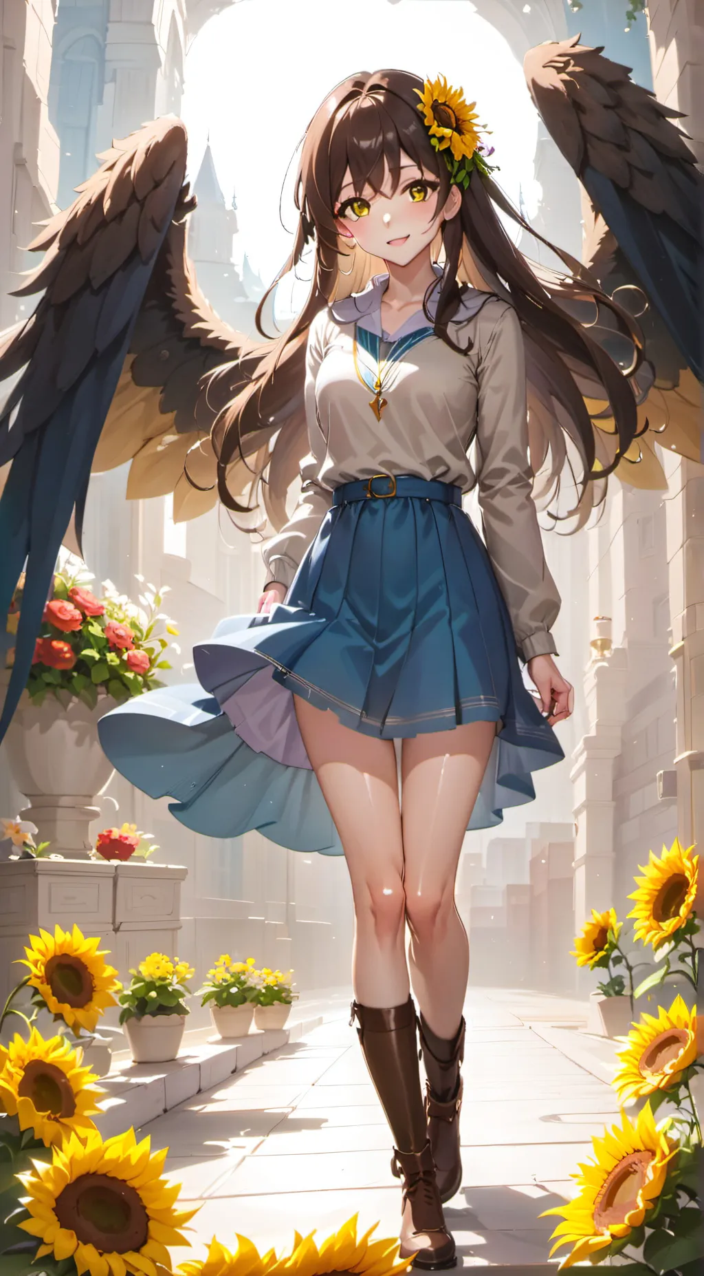 ai character: Random_Latte background