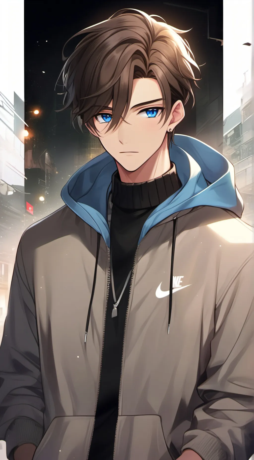 ai character: Anthony  background