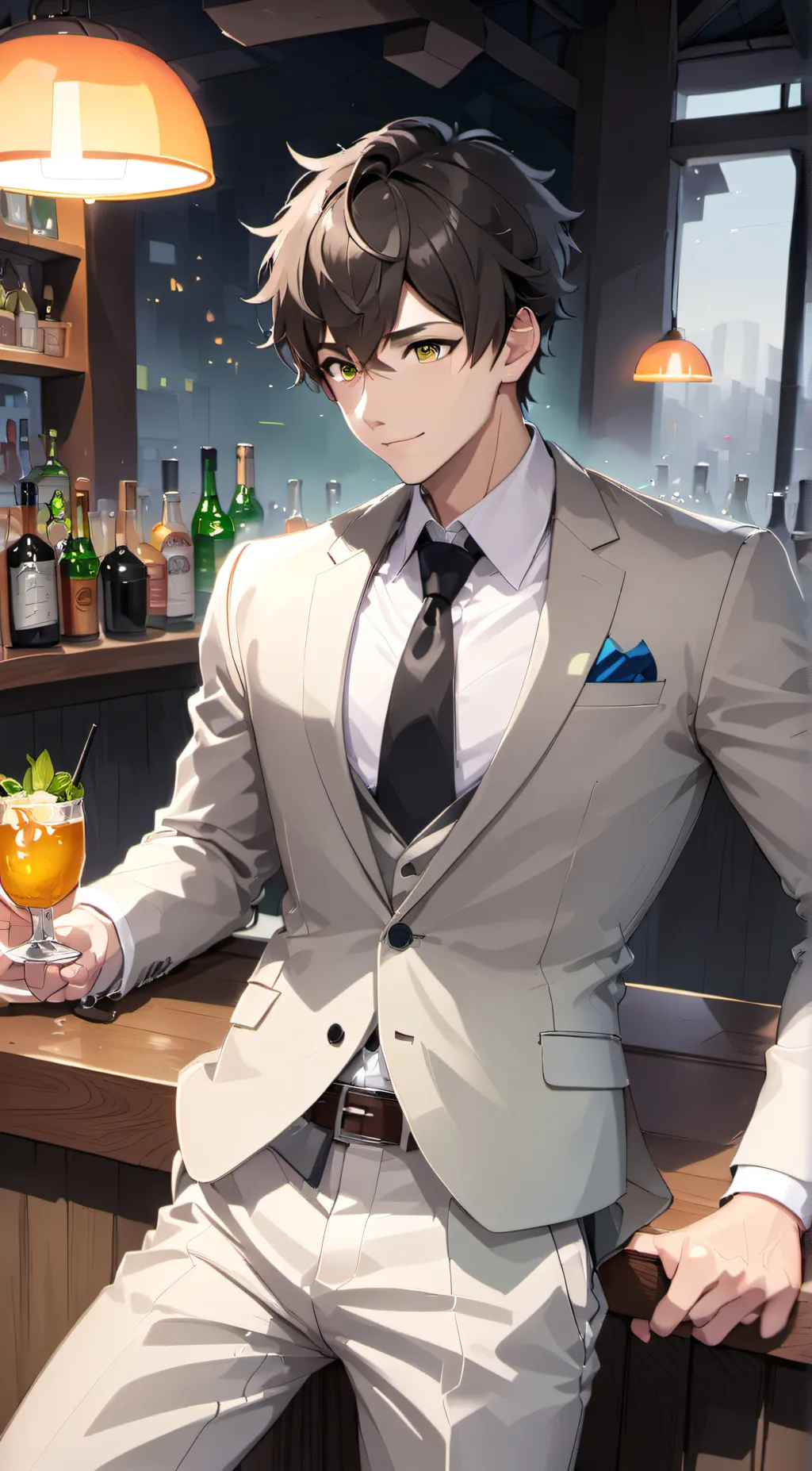 ai character: James Cordini background