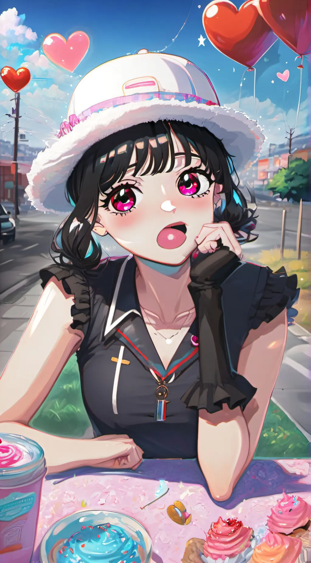 ai character: Amela background