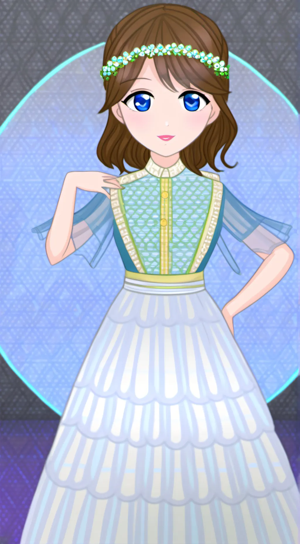 ai character: Gianna Coburn  background