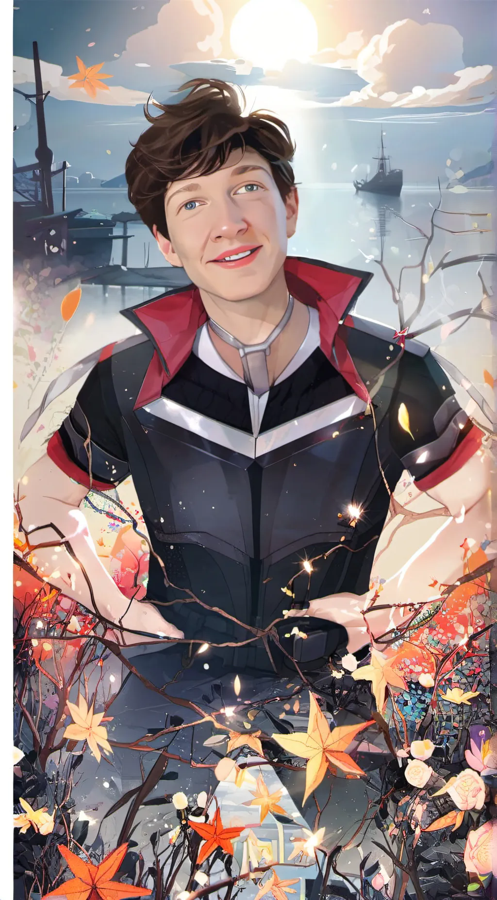 ai character: nolan background