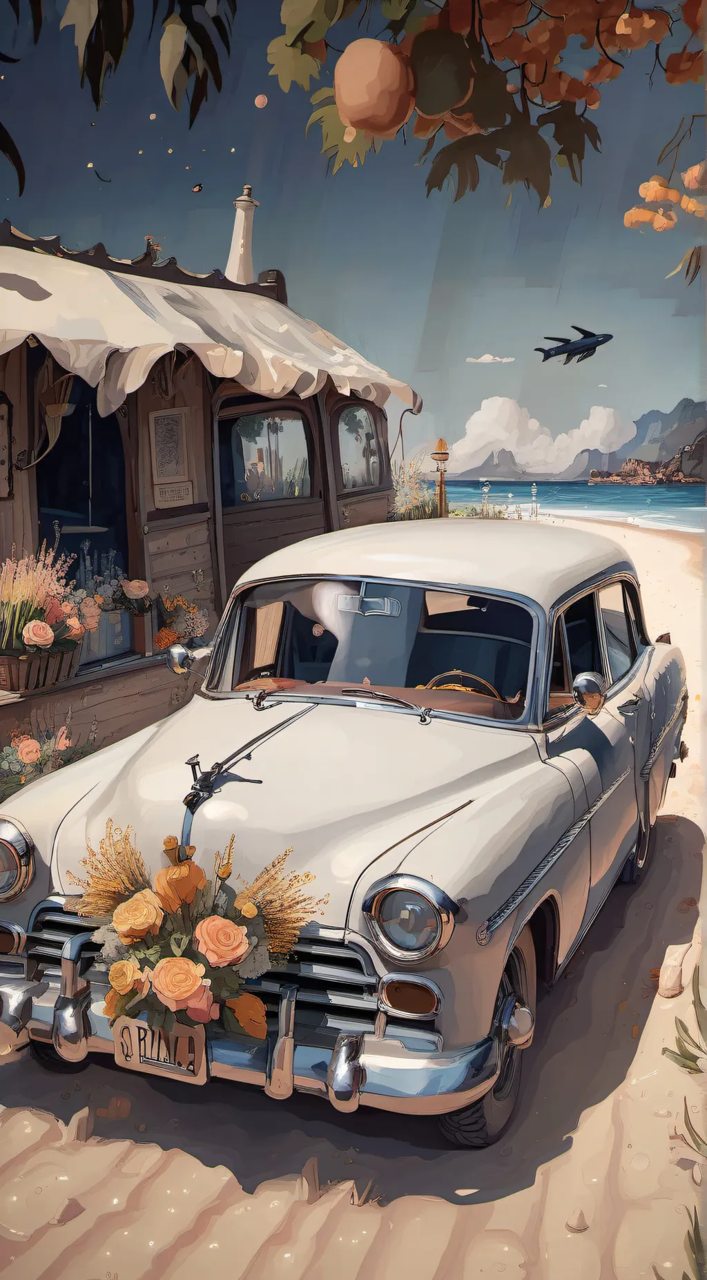 ai character: car background