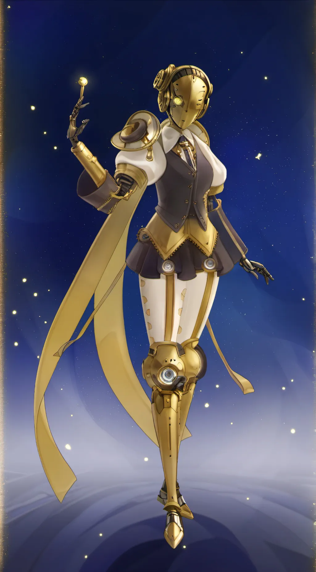 ai character: Électra Marquise background