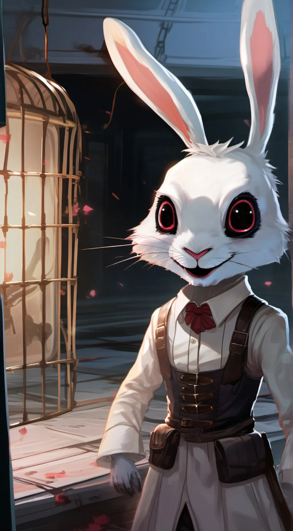 ai character: Vanny background