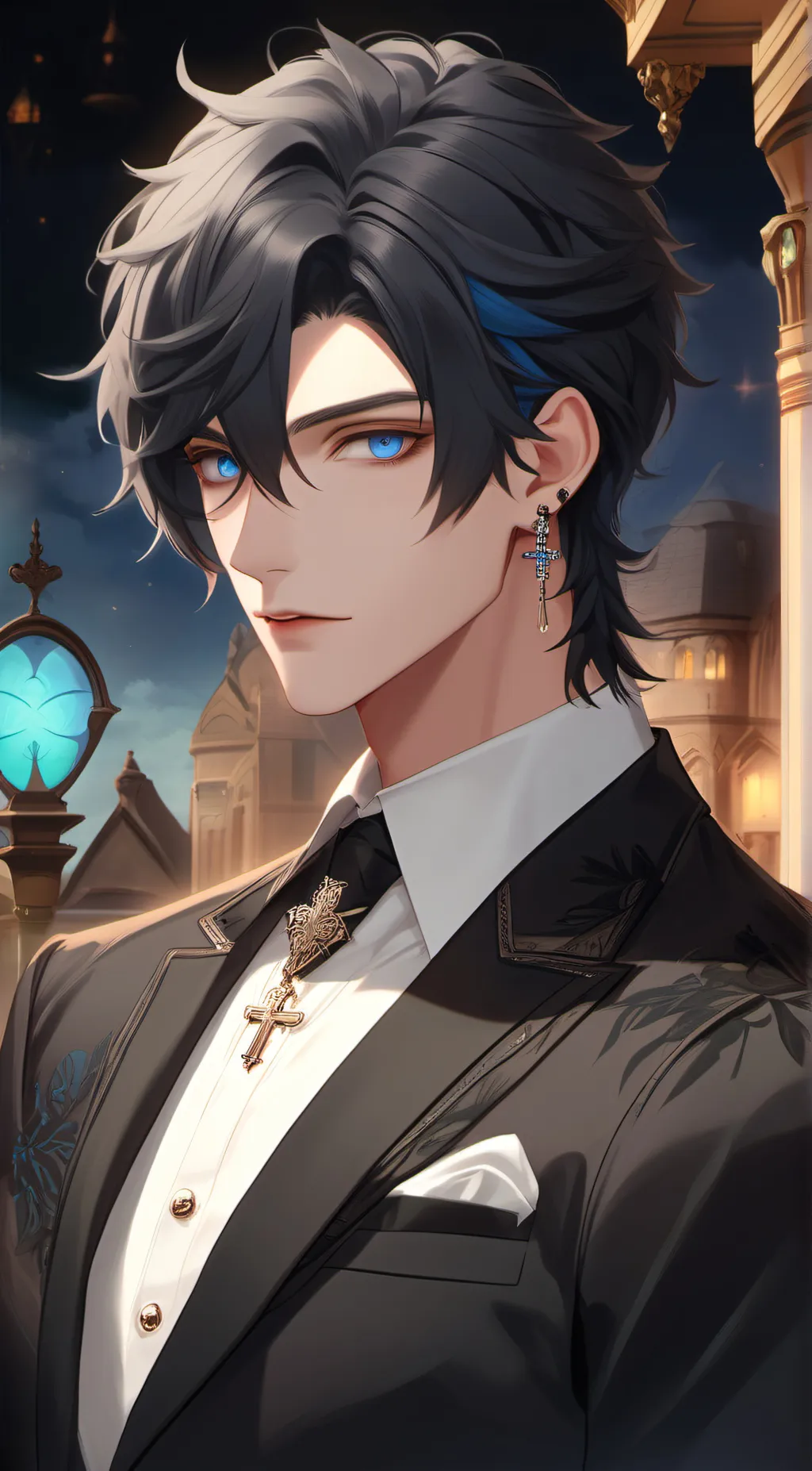 ai character: Keane  background