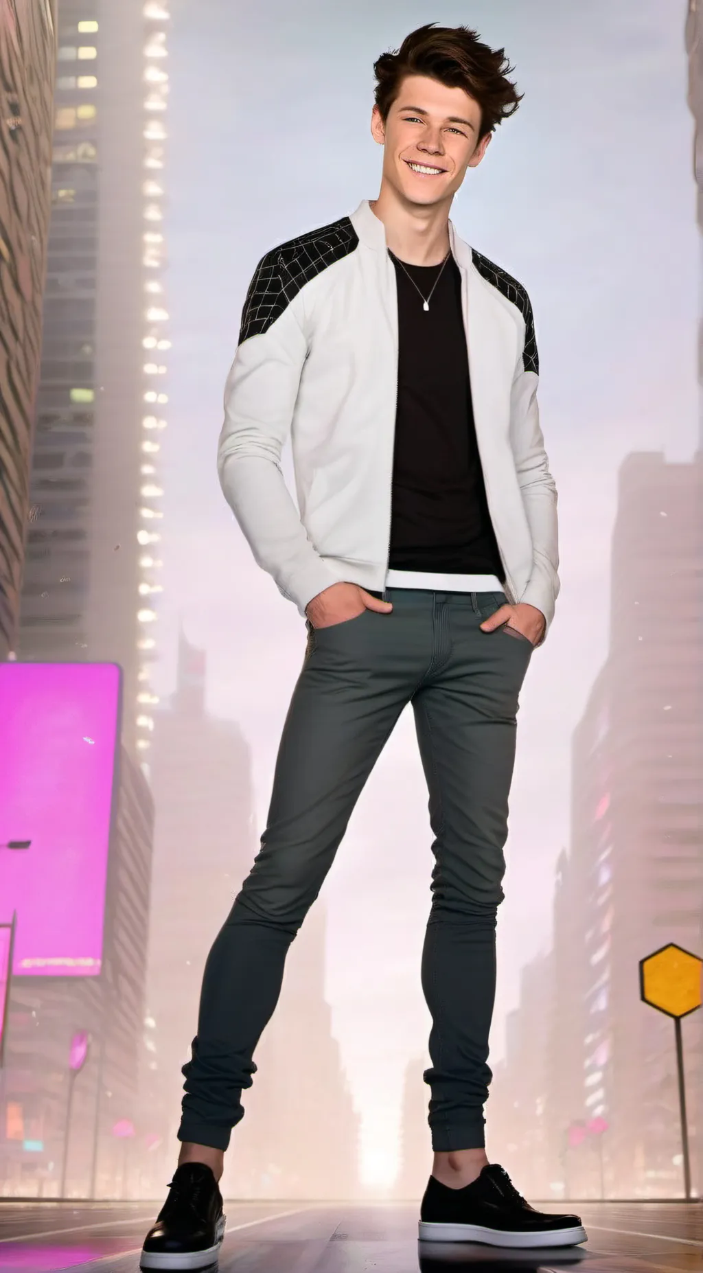 ai character: Shawn Mended background