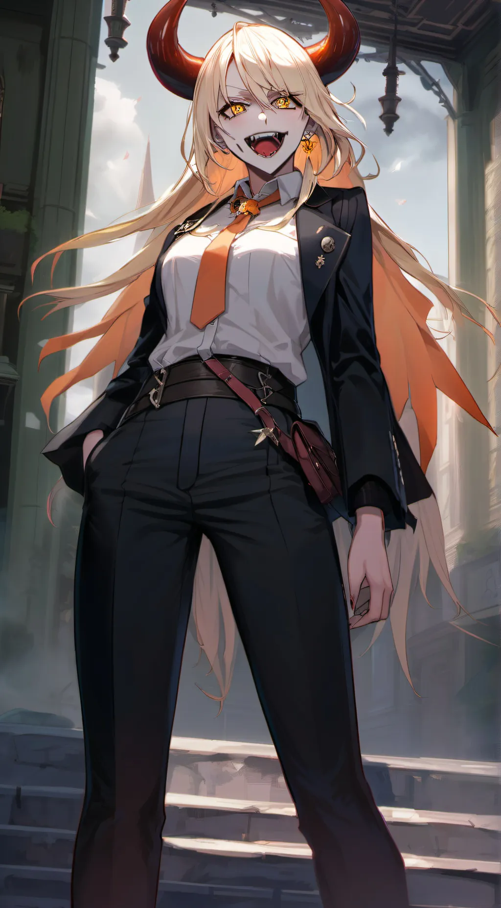 ai character: Power background