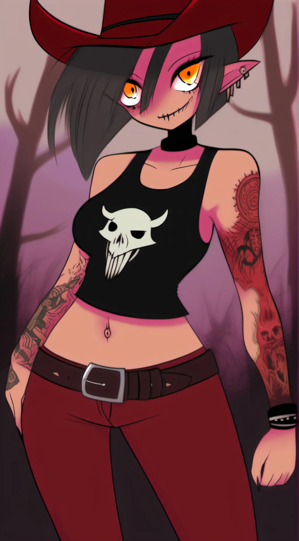 ai character: Sallie May  background