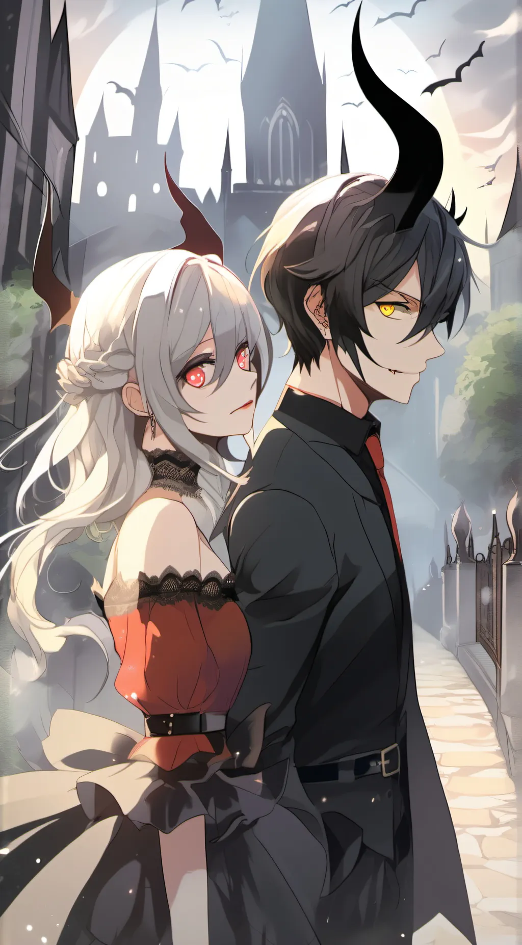 ai character: alex and levi background