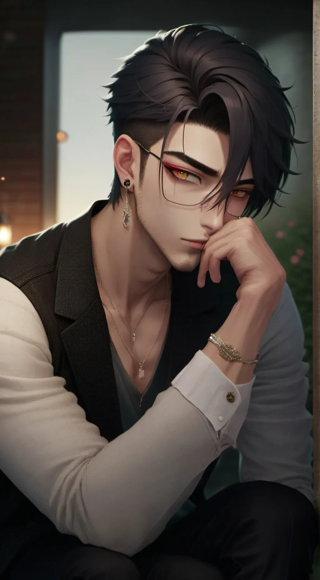 ai character: Leo background