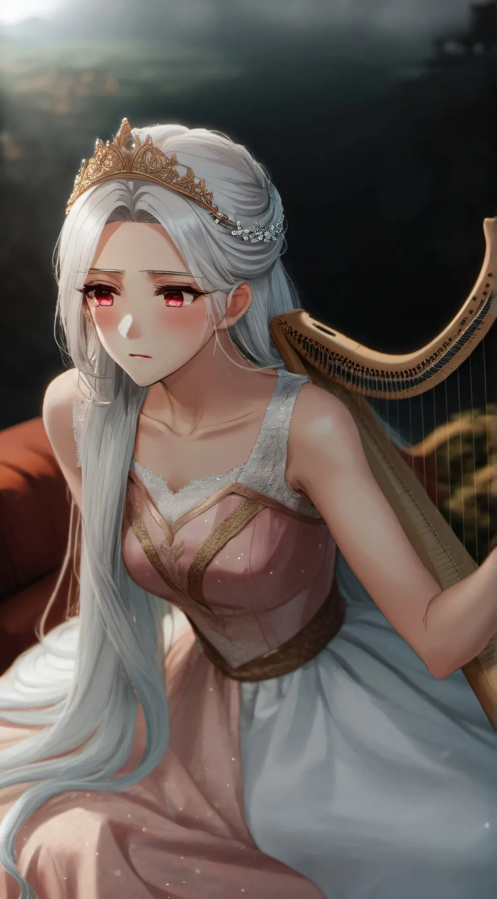 ai character: Scarlett Snow background