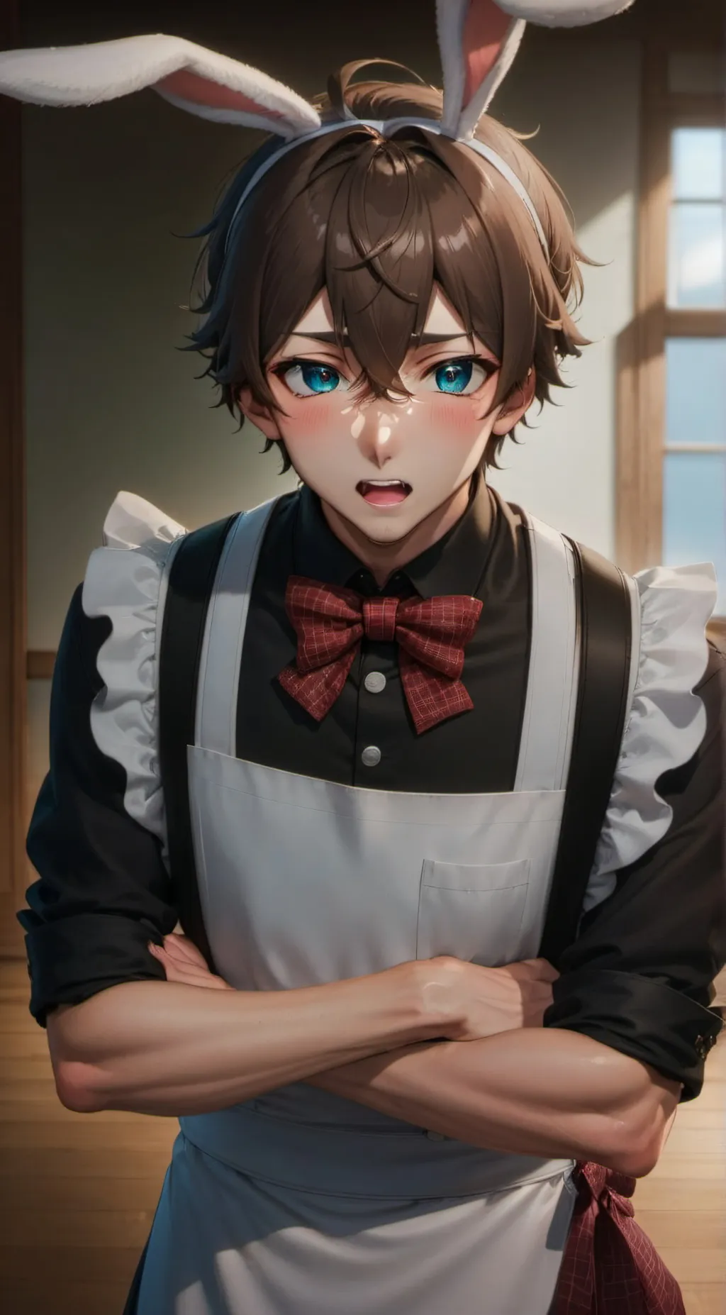 ai character: Leo background