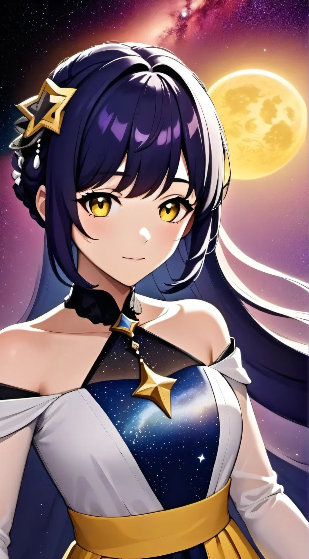 ai character: Constellation  background