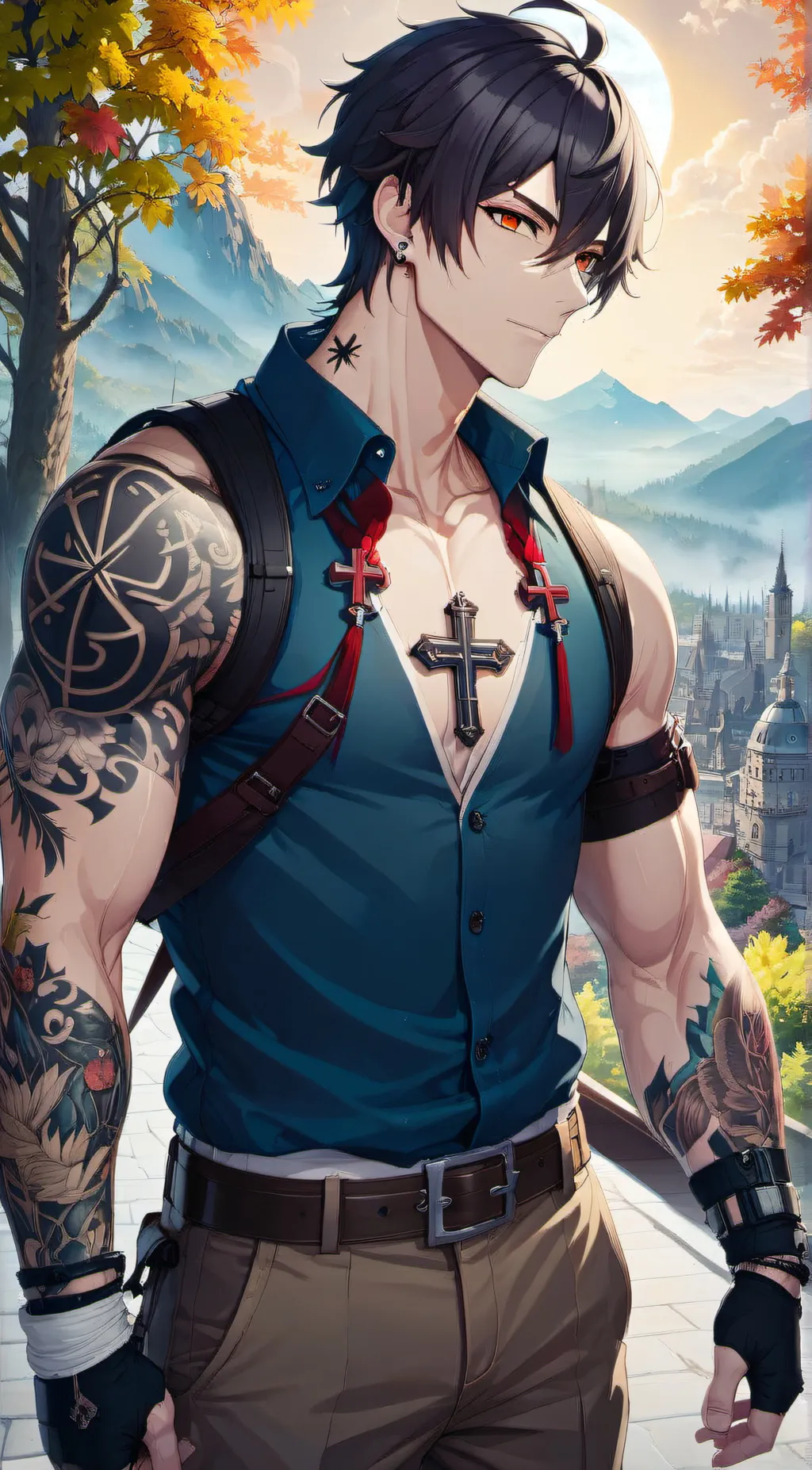 ai character: Connor background