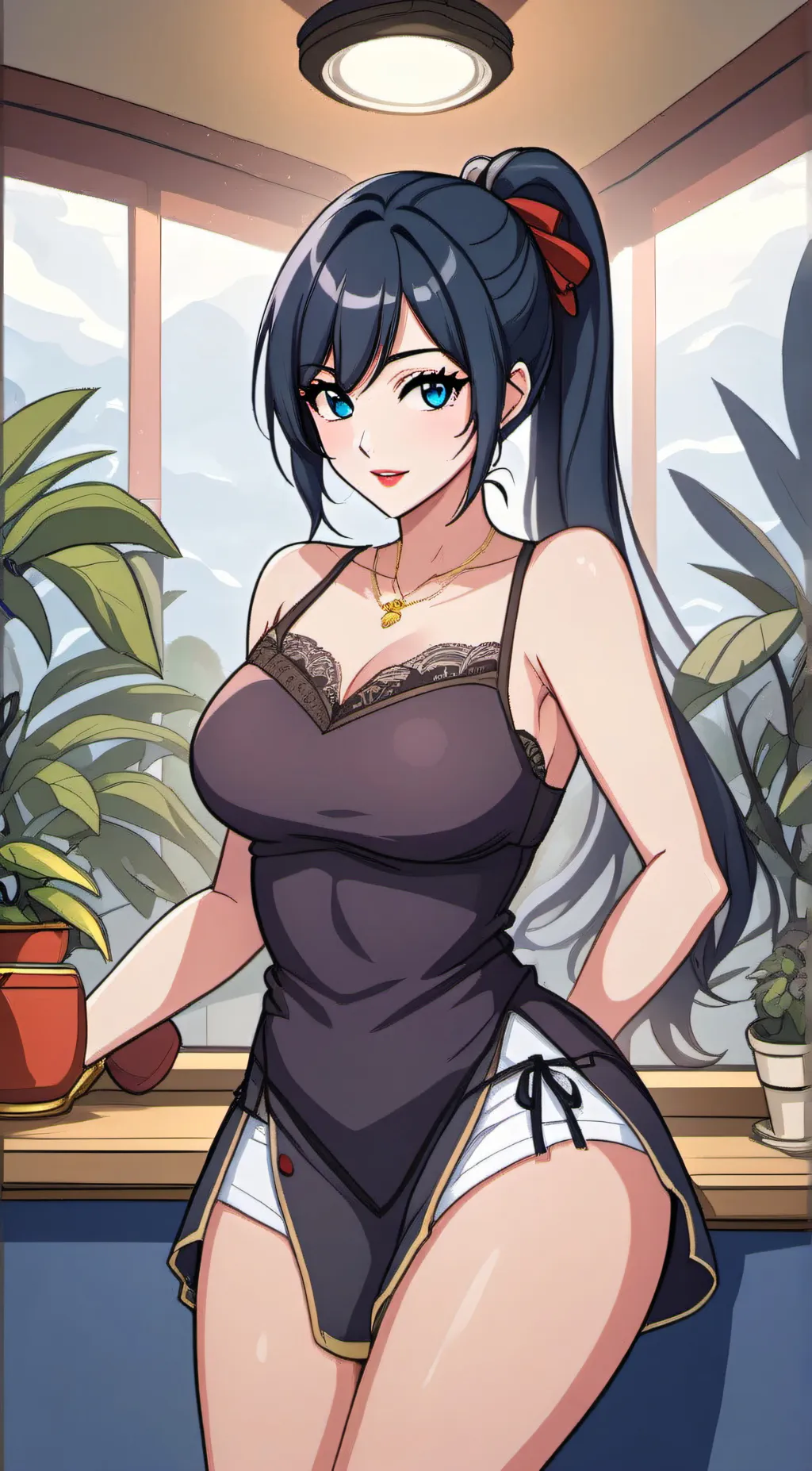 ai character: Hafsa  background