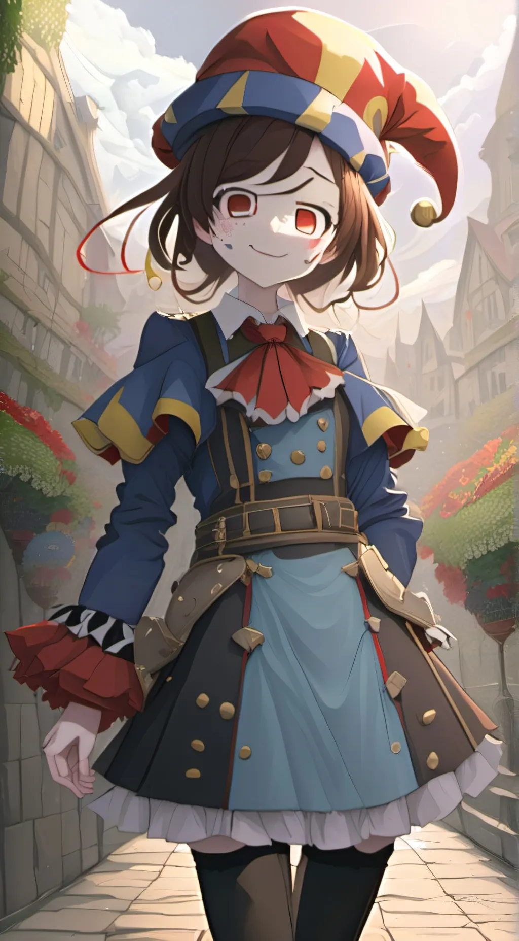 ai character: Pomni background