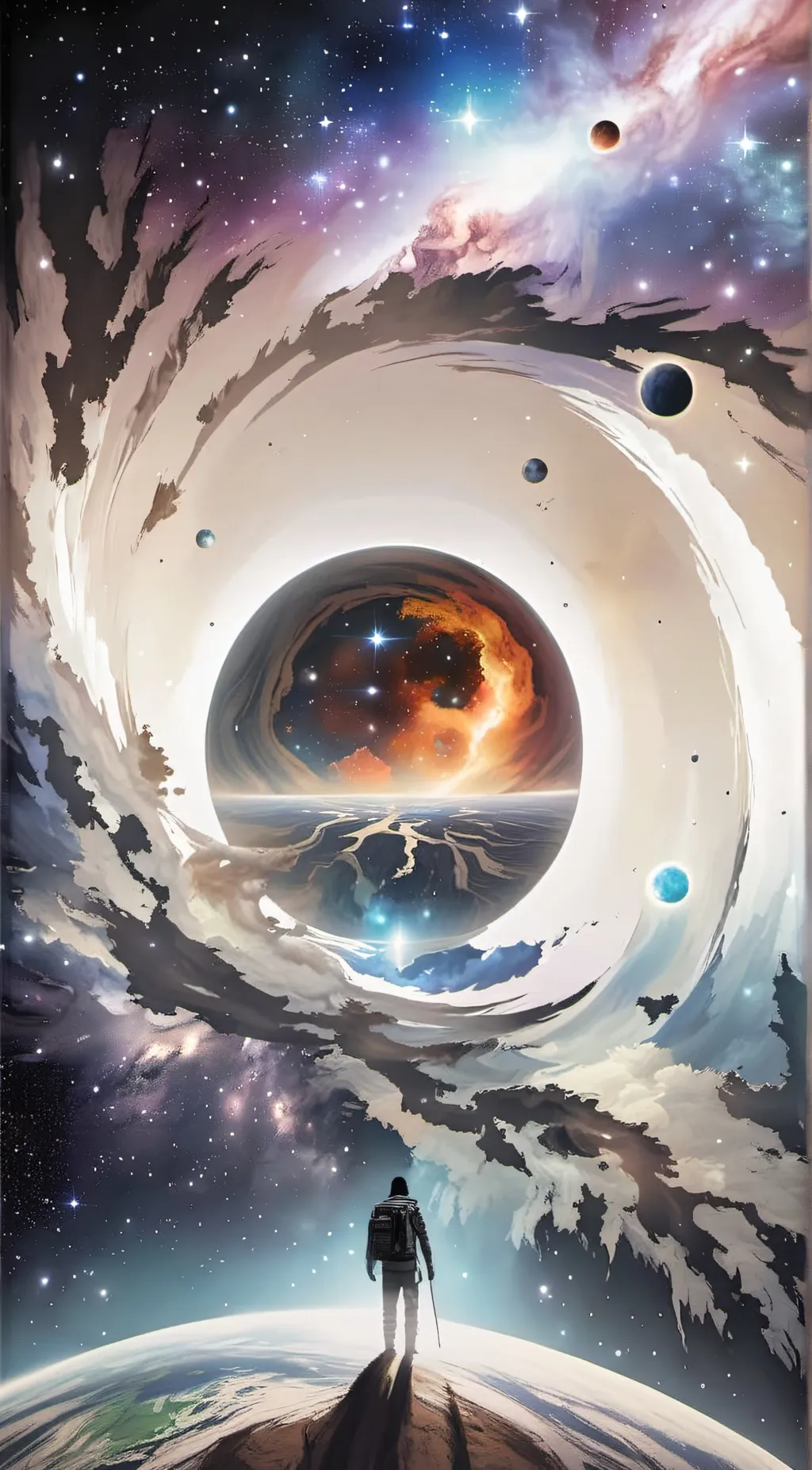 ai character: The New Life  background