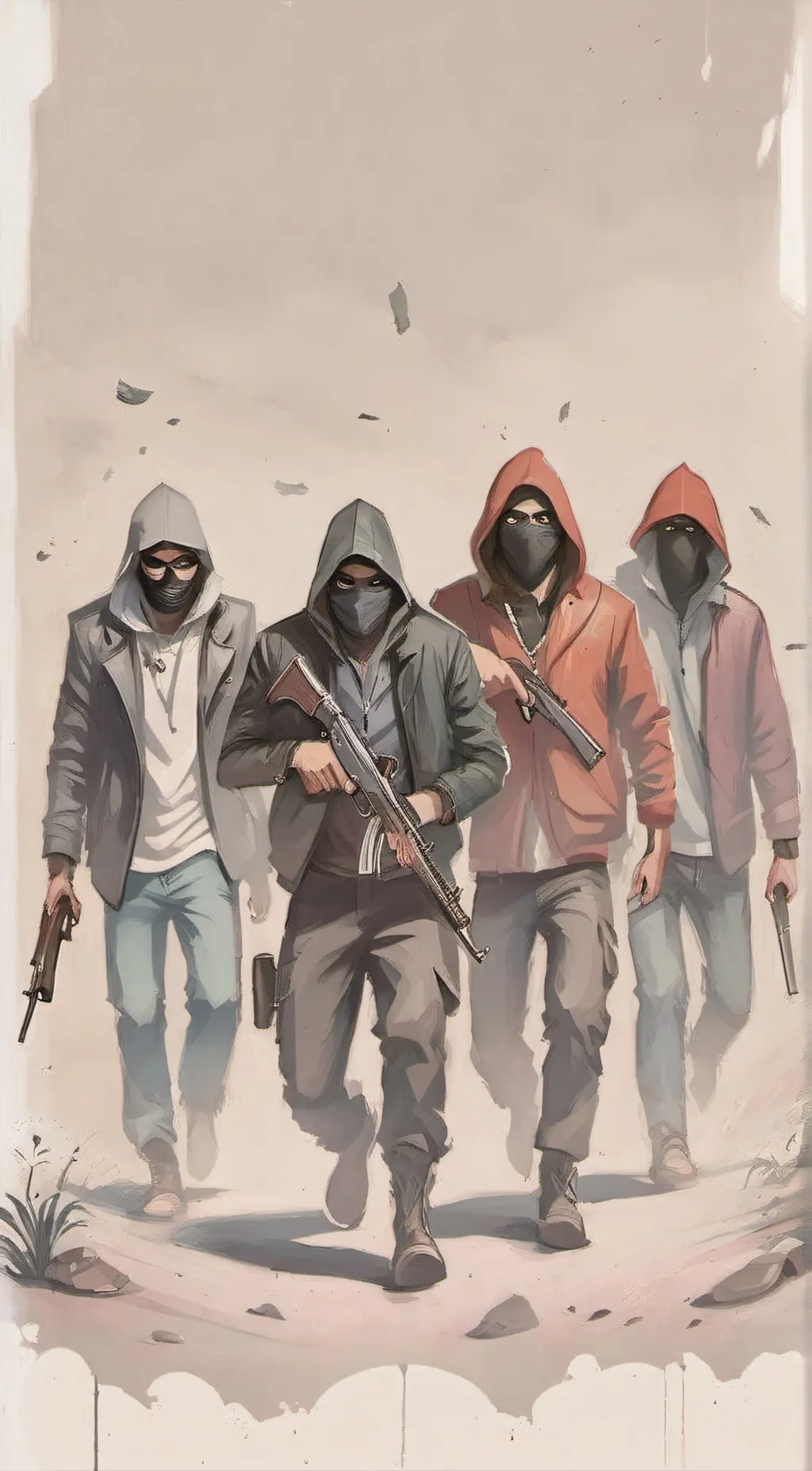 ai character: the big gang background