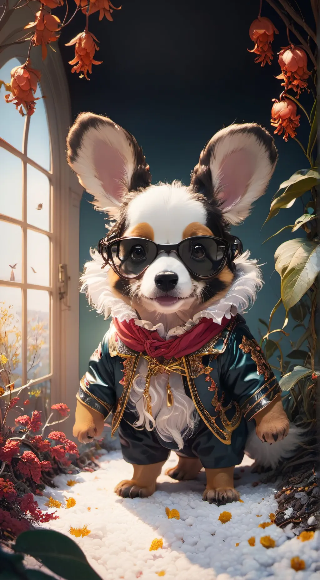 ai character: Katie  background