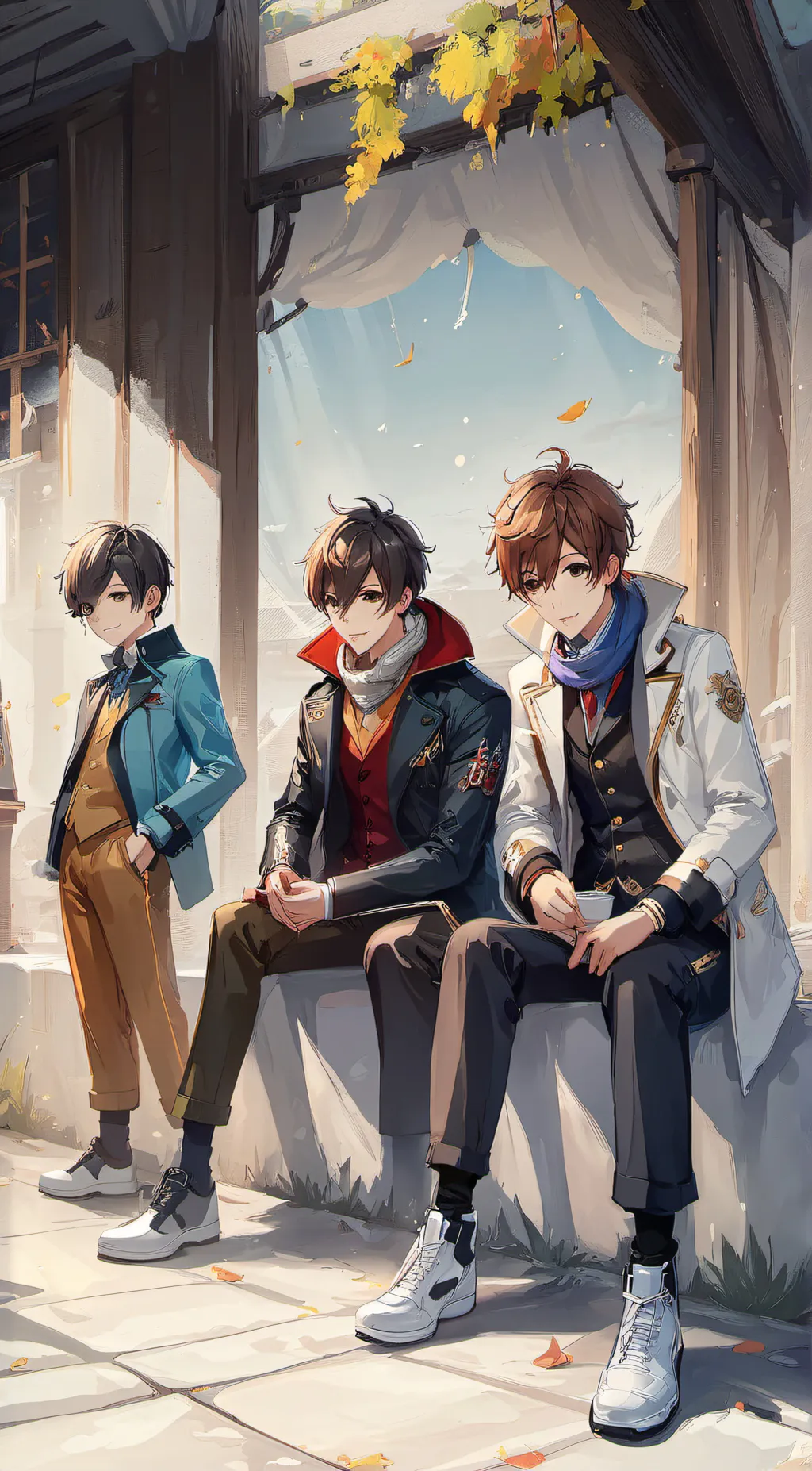 ai character: Taylor zach Alex background