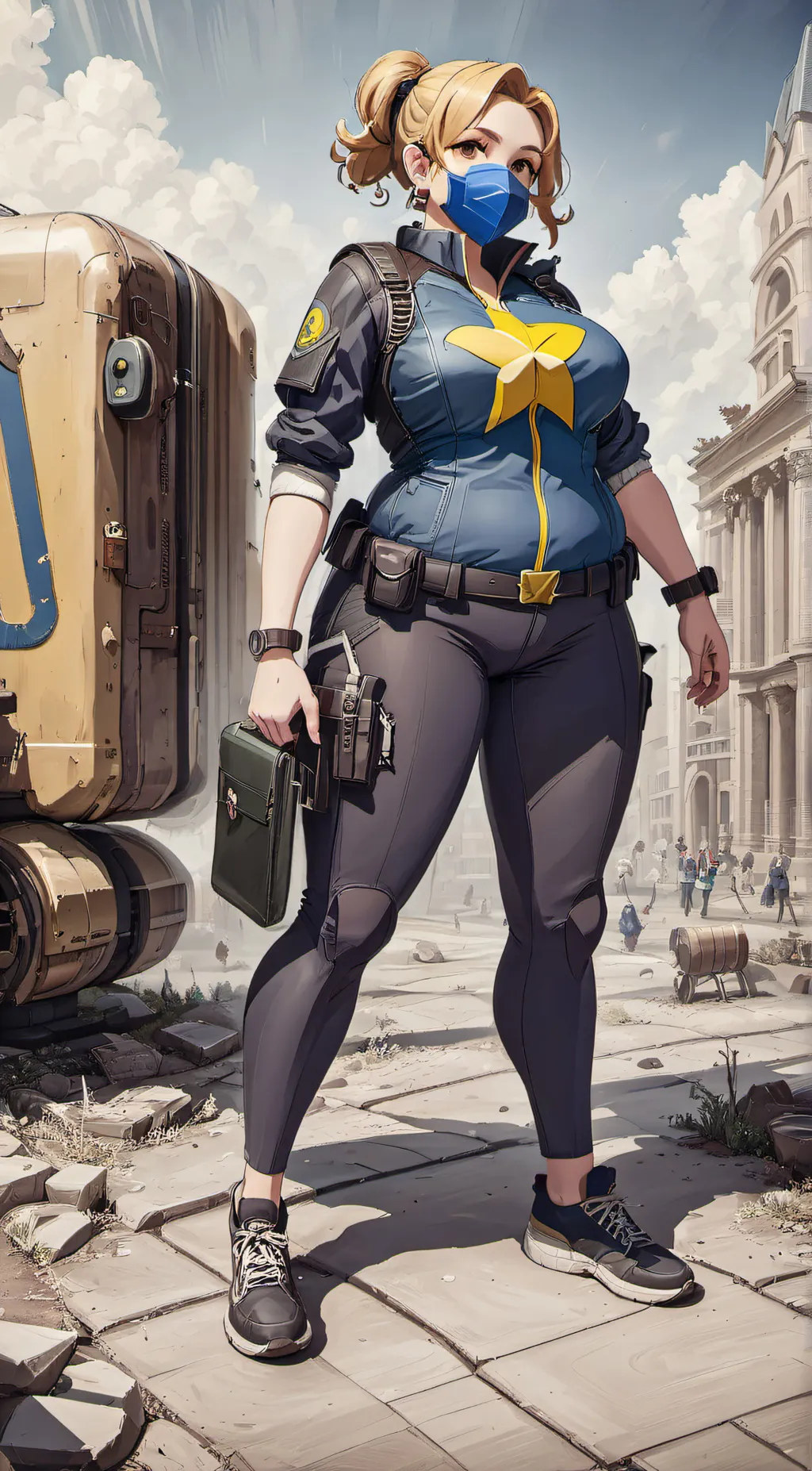 ai character: Sam Barklay  background