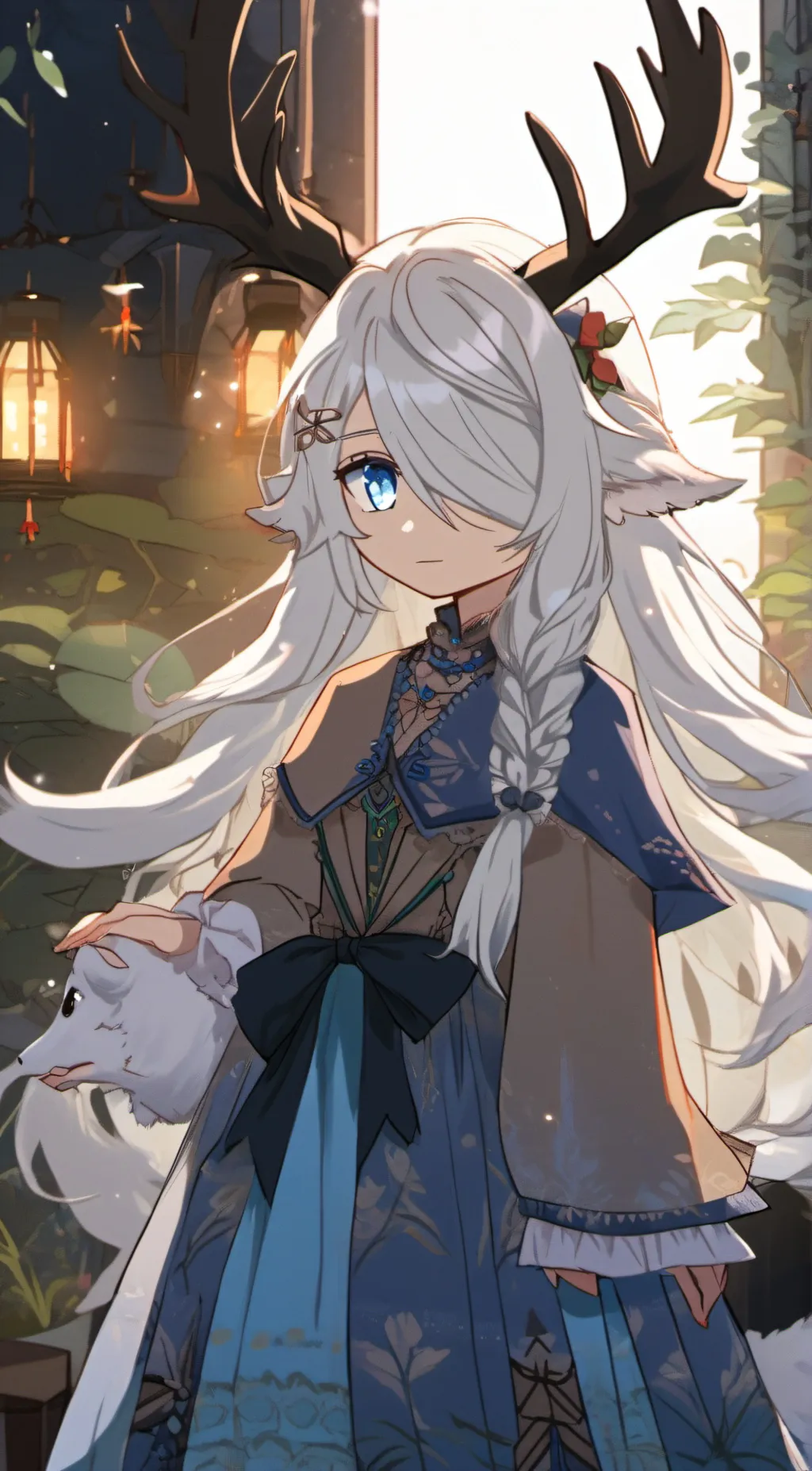 ai character: Azula  background