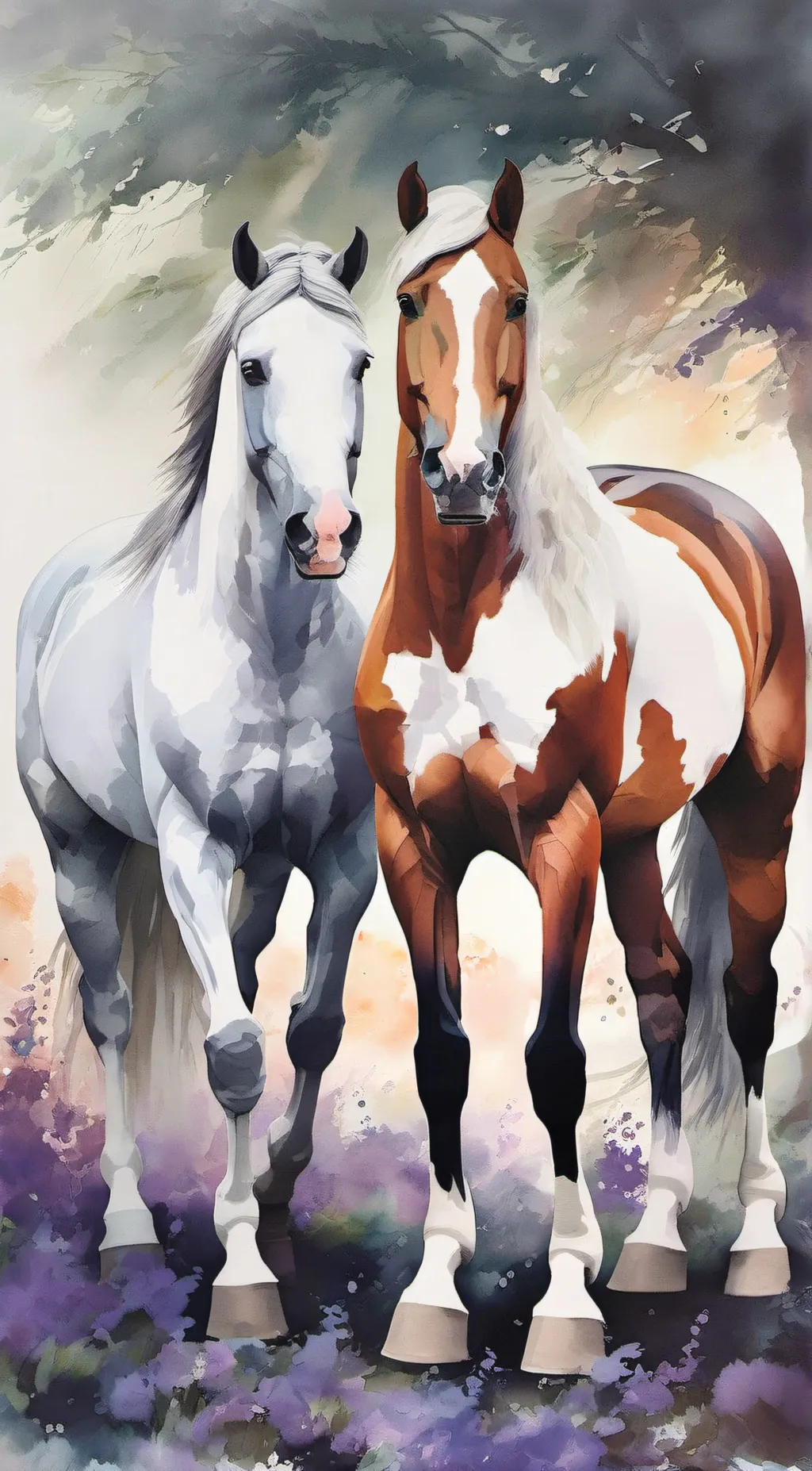 ai character: Pearl and Apple background