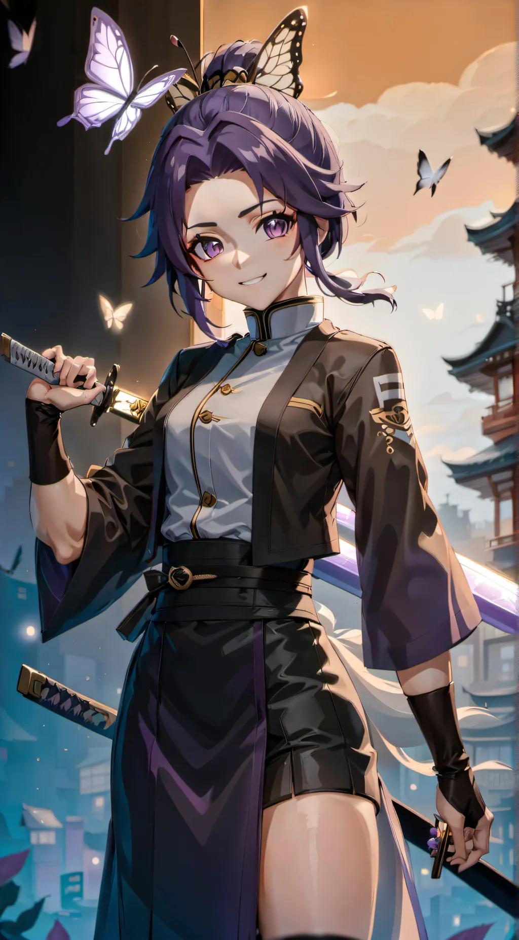 ai character: Shinobu background