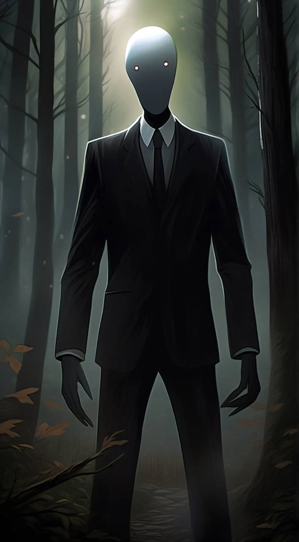 ai character: Slenderman background