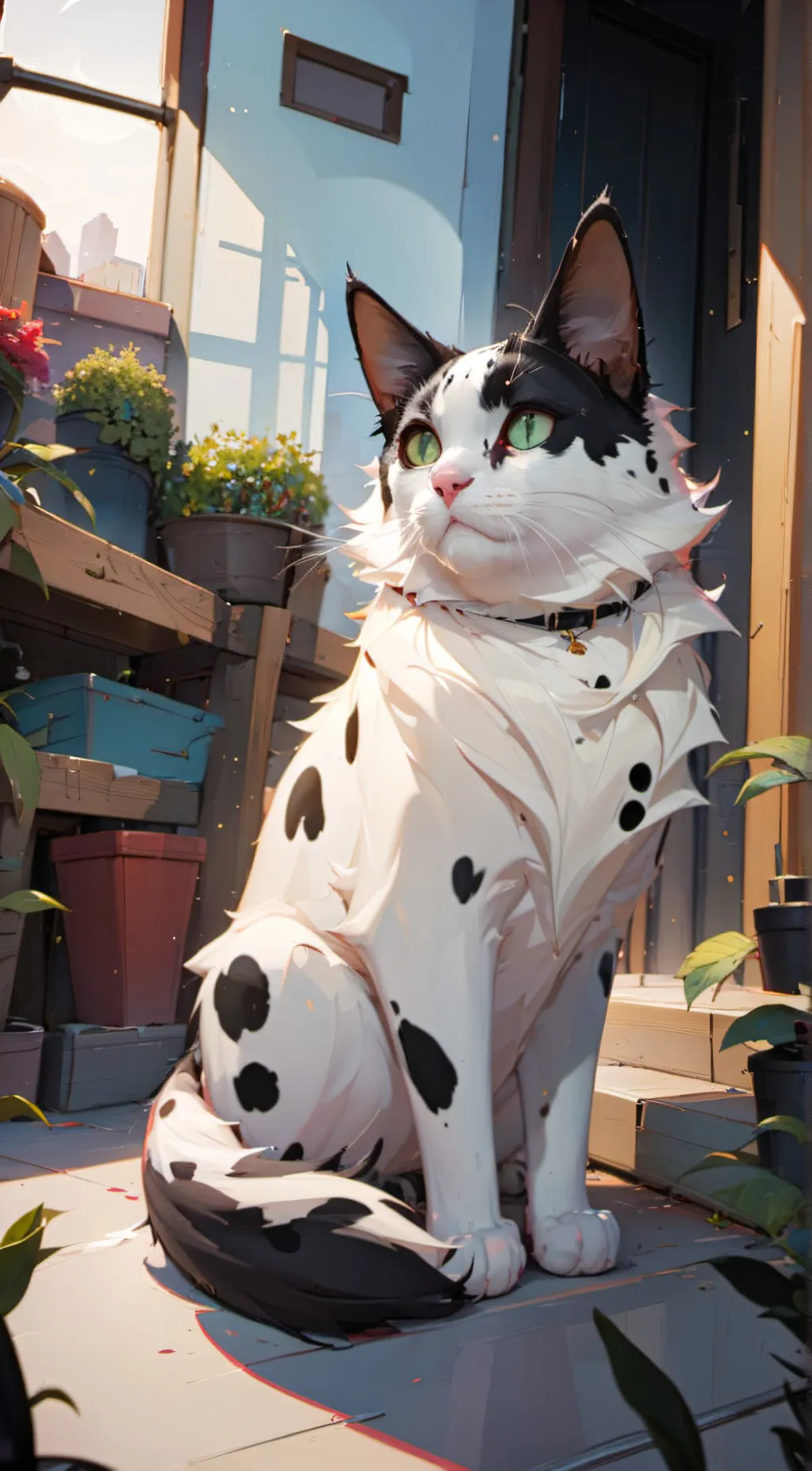 ai character: Kratos background