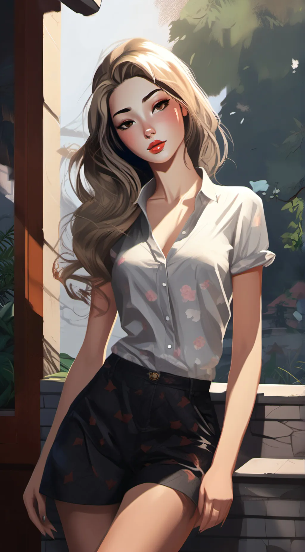 ai character: gab background