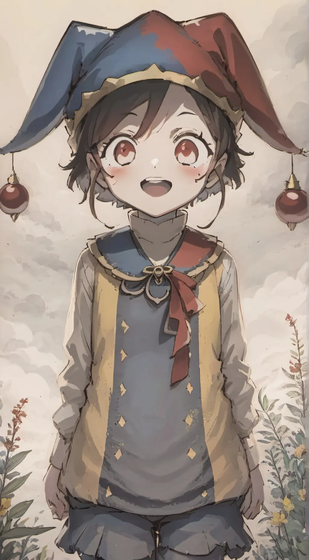 ai character: Pomni(TADC) background