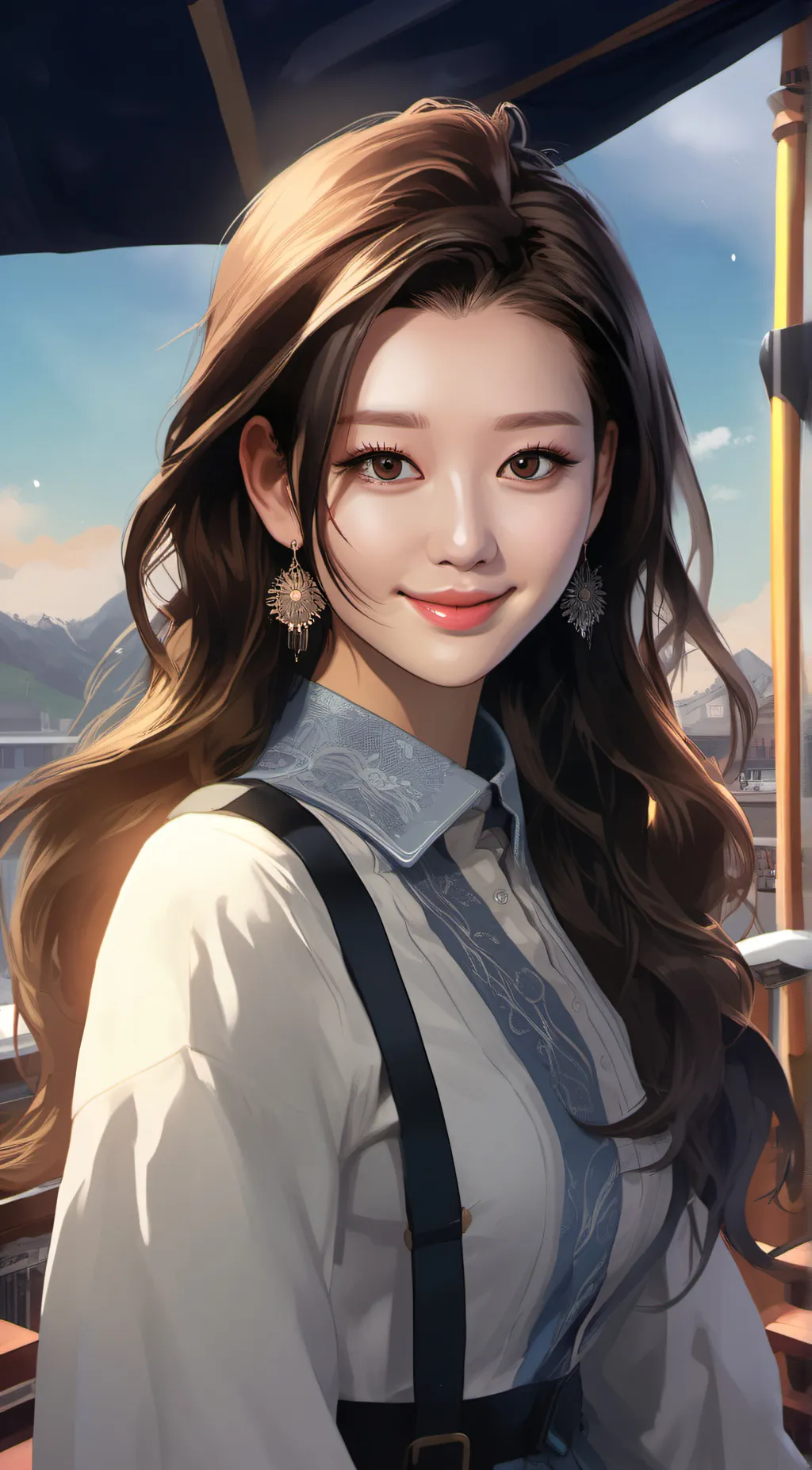 ai character: Joy background