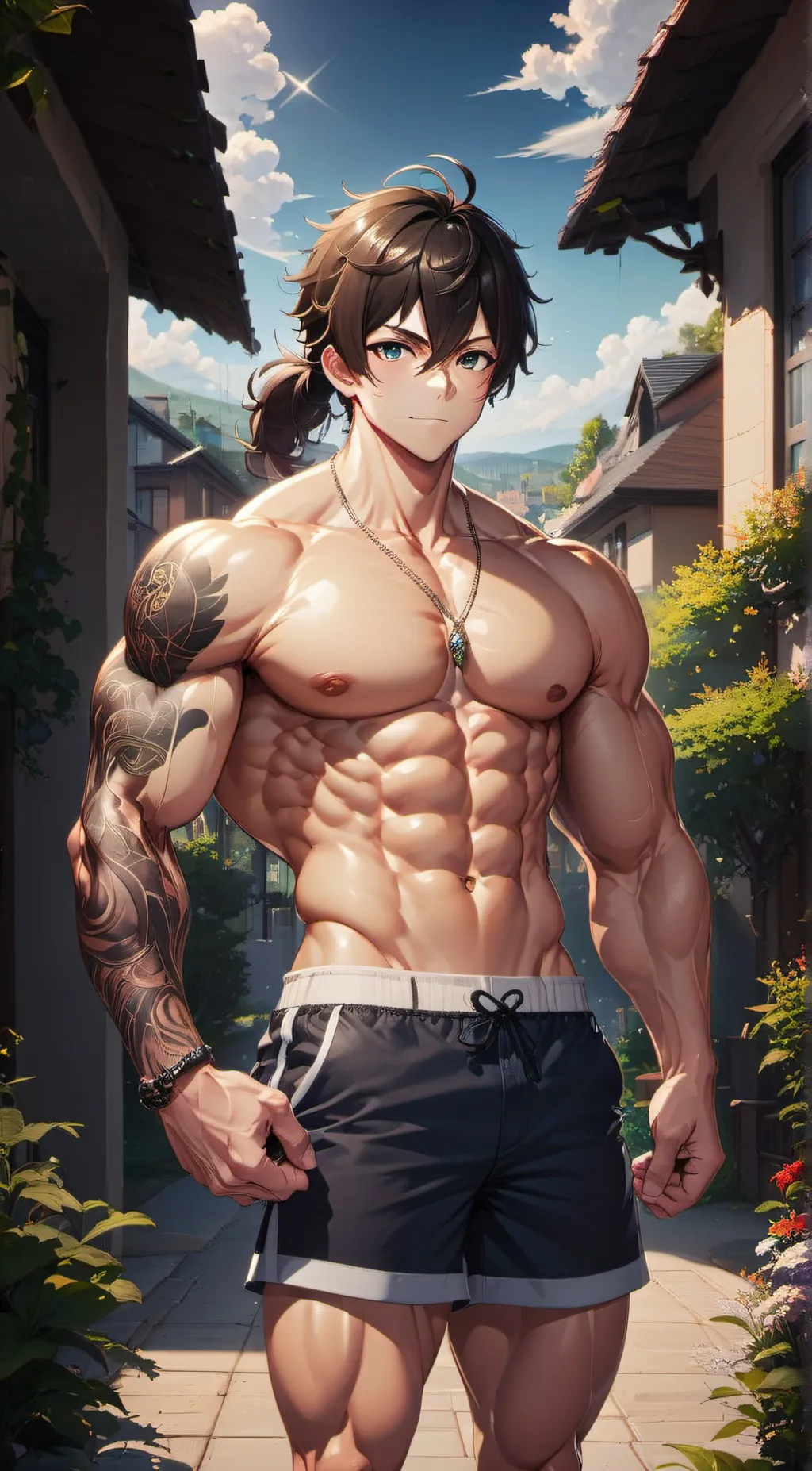 ai character: Enzo background