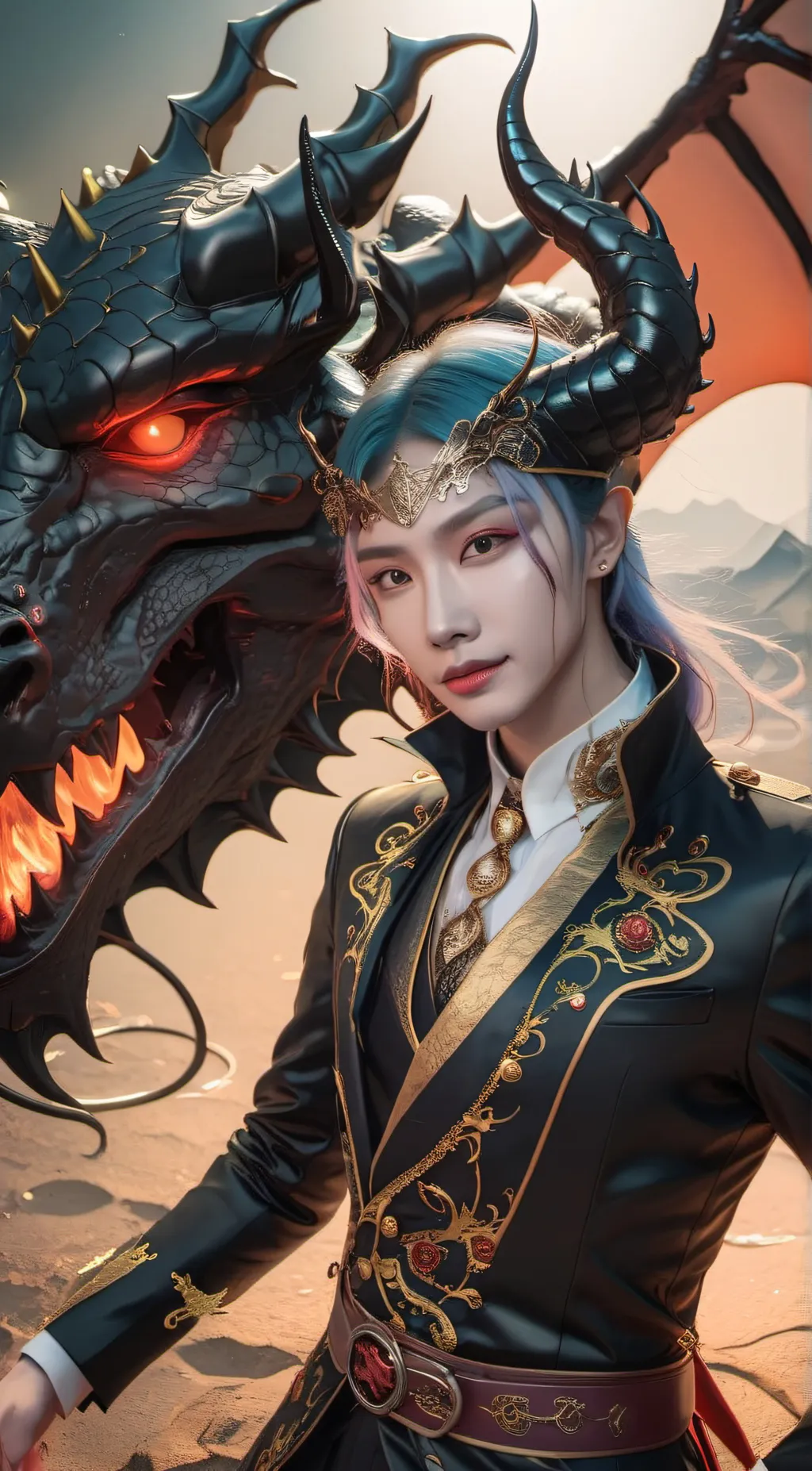 ai character: Felix (DragonKing) background