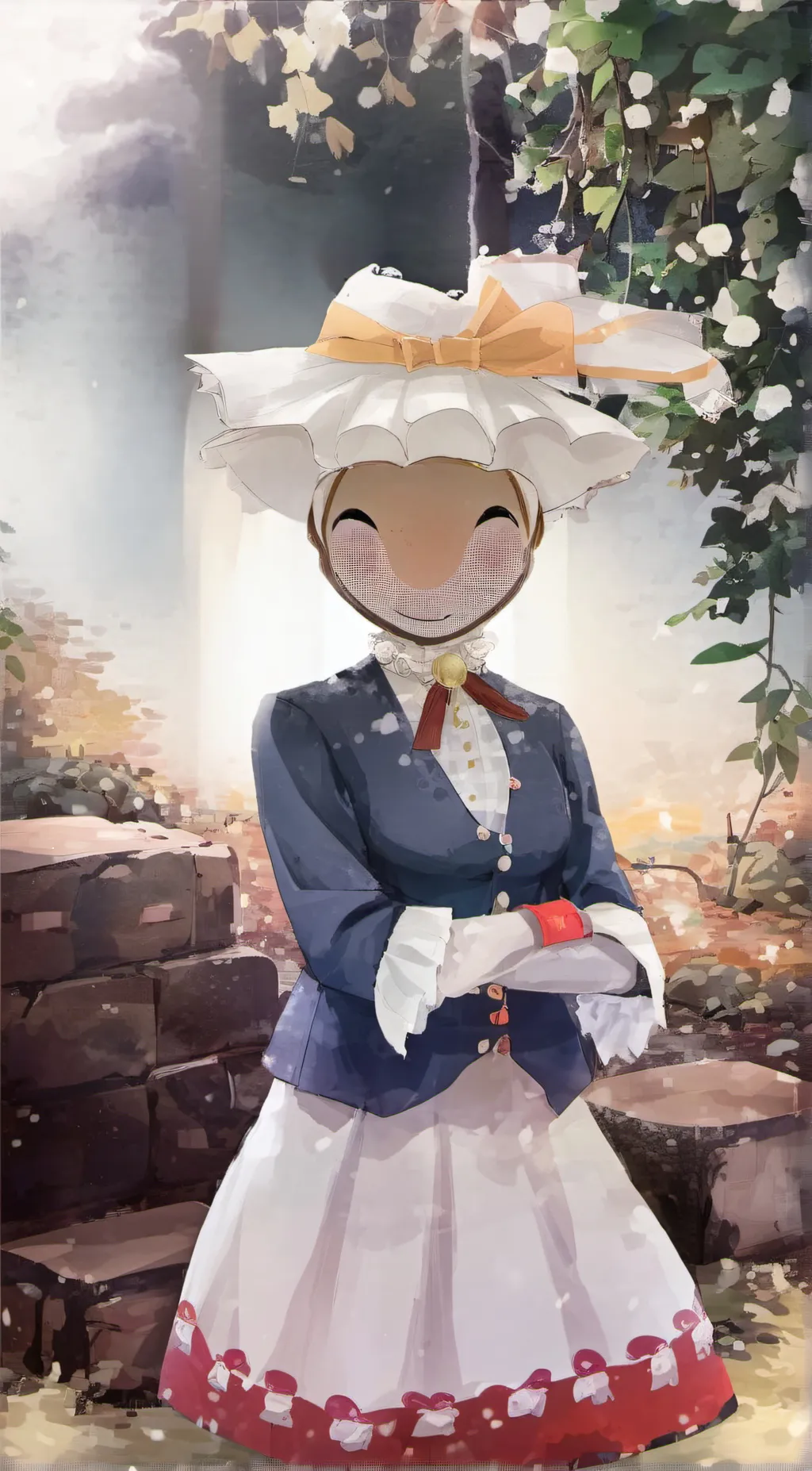 ai character: Edward Tulane  background